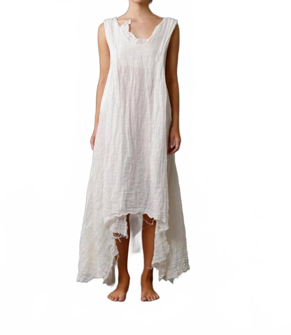 NEW UN-NAMABLE kate maxi dress in white